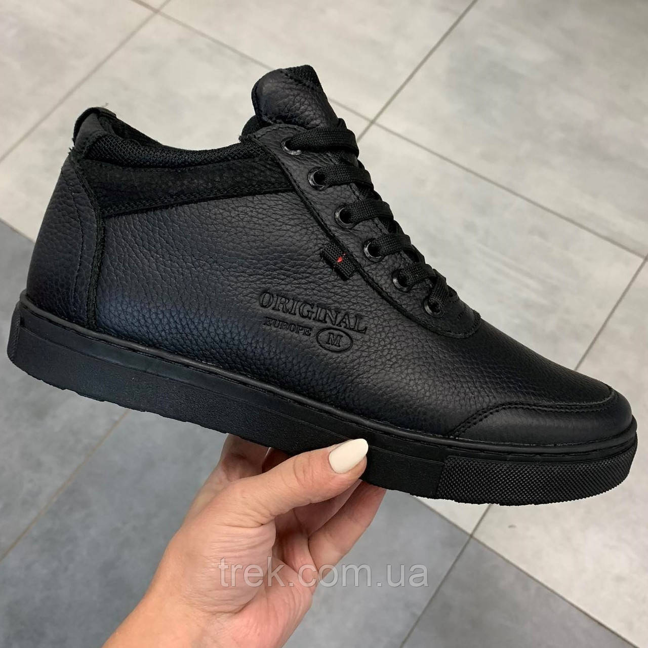 Кросівки зимові чоловічі шкіряні /10546/ 41р, фото 1