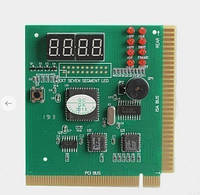 POST карта PCI ISA 4 цифры анализатор неисправности ПК