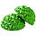 Балансувальна напівсфера, "риф", салатовий/зелений (масажер для ніг, стоп), фото 2