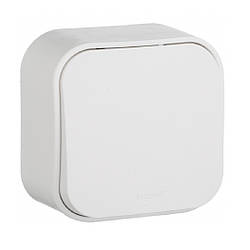 Forix-Quteo вимикач 1-клавішний зовнішній IP20 білий, Legrand, 782400
