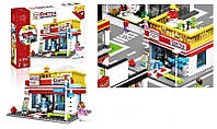 Детский блочный конструктор Blocks "Продуктовый супермаркет" 332 деталей || Конструктор для детей