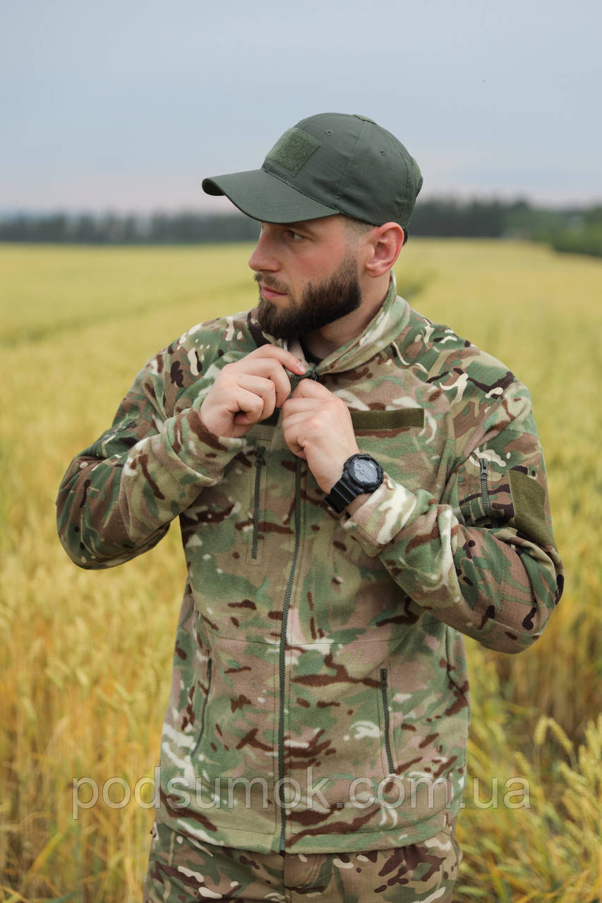 Кофта тепла Alligator MultiCam демісезон ріп-стоп