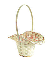 Кошик для квітів натуральний 29х22 см