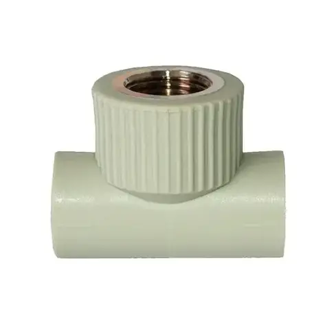 Трійник з ВР 32 мм х 1/2" ASCO, колір сірий, фото 1