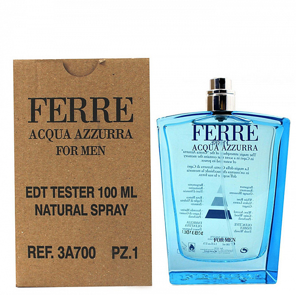 Туалетна вода Gianfranco Ferre Acqua Azzurra для чоловіків — edt 100 ml tester, фото 1