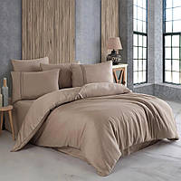 Комплект постельного белья Hobby Silk-Modal 200x220 cм капучино