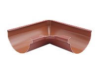 Угол желоба внутренний 90° / 125 мм - Novatik RONDA