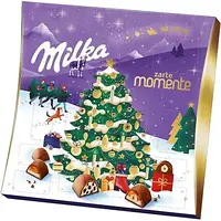 Адвент календарь шоколадный Новогодний Milka Momente 214г