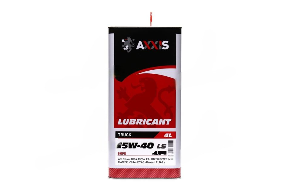 Масло моторн. AXXIS TRUCK 15W-40 LS SHPD (Канистра 4л) 48021043892
