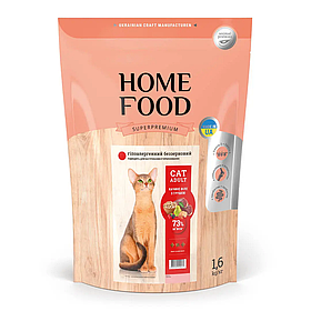 Home Food сухий корм для котів беззерновий з качкою та грушею 1,6кг