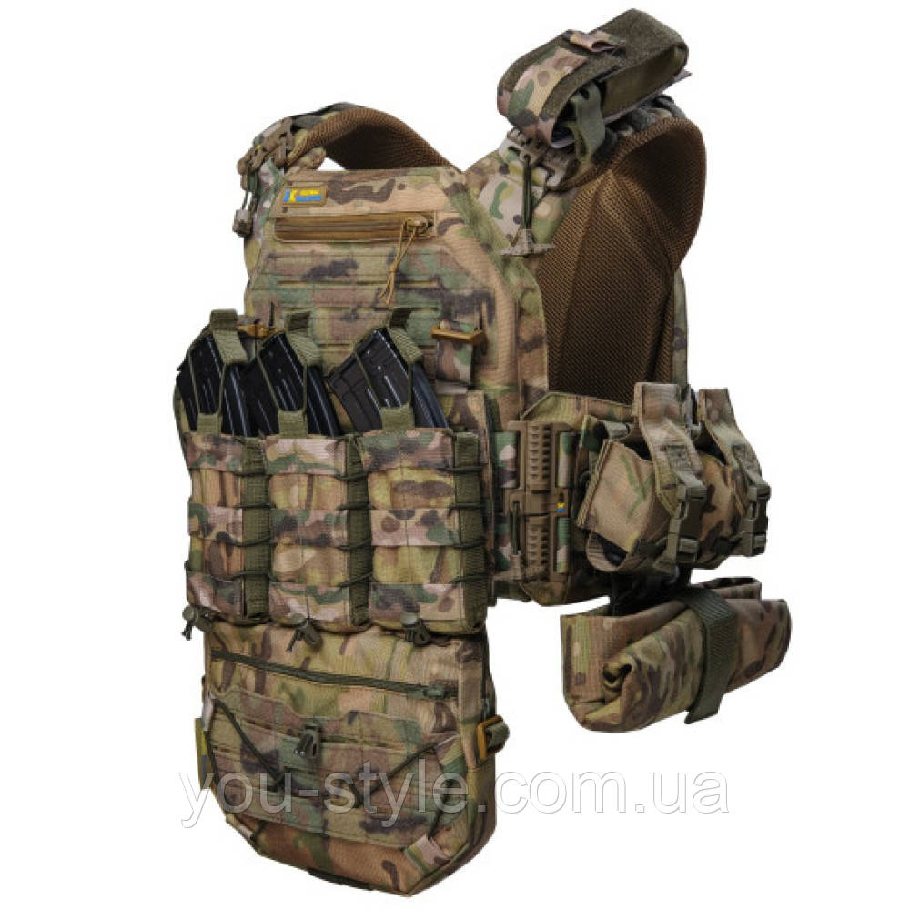 Плитоноска Warmor Gen.3 Pro Max +9 підсумків  мультикам