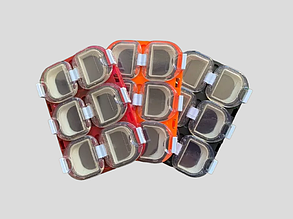 Коробка магнітна для гачків 11 см/7.5 см/1.2см, фото 3