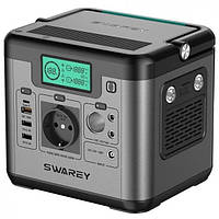 Зарядна станція Swarey S500 518 Вт-год 144000 mAh 240В Портативна електростанція