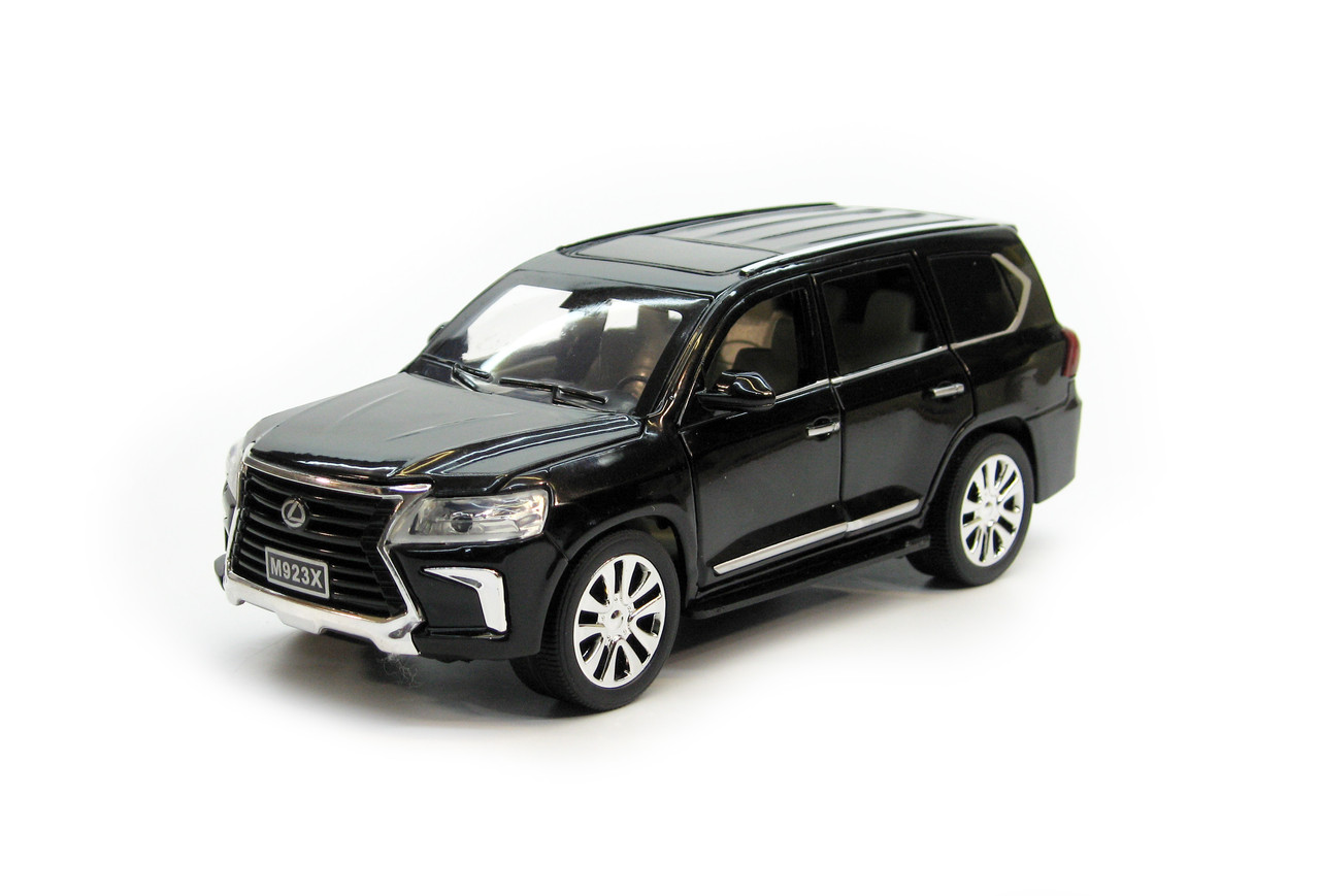 Модель металева LEXUS LX570, масштаб 1:24, інерція, звук, світло, відкриваються усі двері