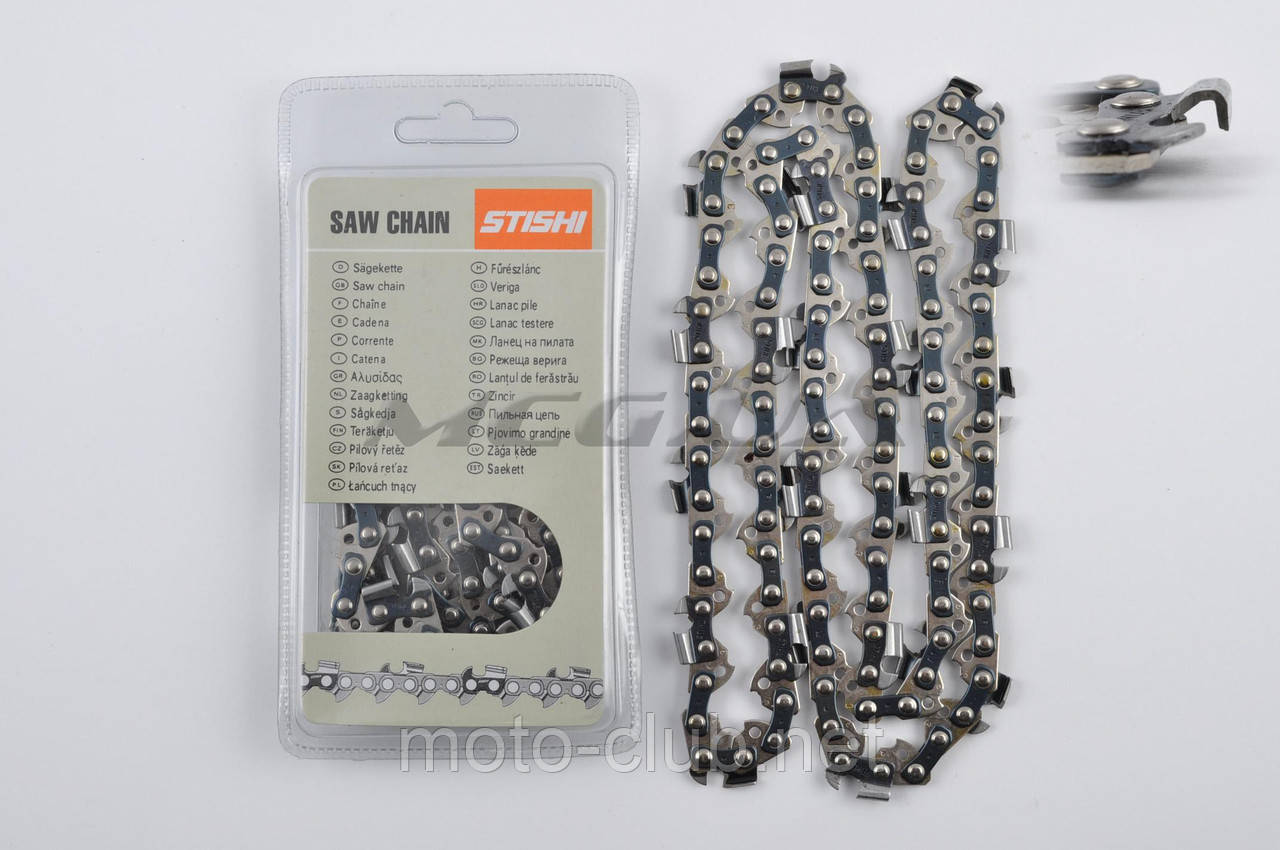 Пільная ланцюг 3/8, 1,3 mm, 44зв, під шину 12" (30см) на бензопилу Stihl 180-250 "STISHI" (91VXL44)