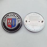 Емблема Alpina для BMW 74 мм на багажник.