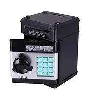 Электронная копилка Сейф банкомат с кодовым замком и купюро приемником