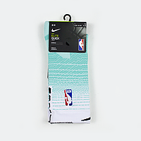 Баскетбольні шкарпетки Nike Elite NBA Crew L 42-46 Баскетбольные носки Nike білий бірюзовий