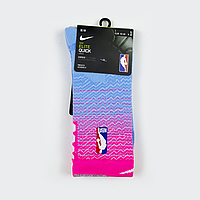 Баскетбольні шкарпетки Nike Elite NBA Crew L 42-46 Баскетбольные носки Nike розово блакитні