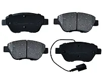 Колодки гальмівні передні з датчиком Fiat 500 (07-), Grande Punto (05-), Punto (08-)