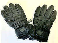 Перчатки горнолыжные детские черные M/L