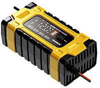 Зарядное устройство для автомобильного аккумулятора Foxsur 12V-24V 10A FBC122410E импульсное зарядное