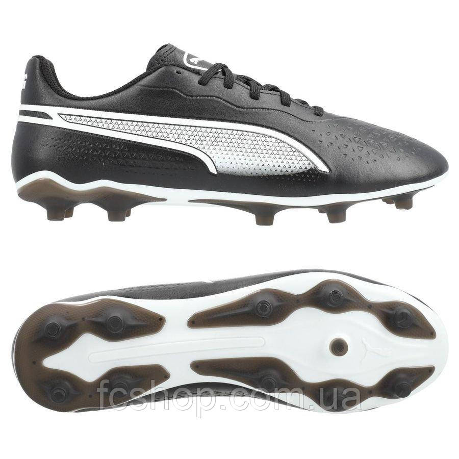 Футбольні бутси Puma KING Match FG/AG 107570-01, Чорний, Розмір (EU) — 42.5, фото 1