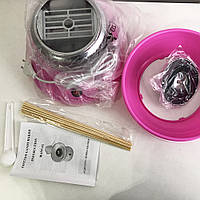 Аппарат для сладкой ваты Cotton Candy Maker. NR-505 Цвет: розовый