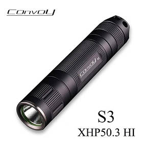 Ліхтар CONVOY S3 Cree XHP 50.3 HI 5000K сірий