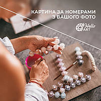 Картина по номерам из своей фотографии Акция 1+1=3