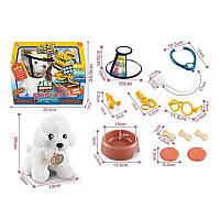 Итерактивная игрушка Собачка набор ветврач 903-2