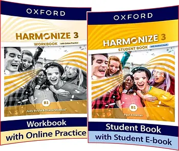 Harmonize 3. Student's Book + Workbook (комплект)