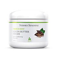 Cocoa Butter Cream, Крем з олією какао поживний для обличчя й тіла, Nature's Sunshine Products, США