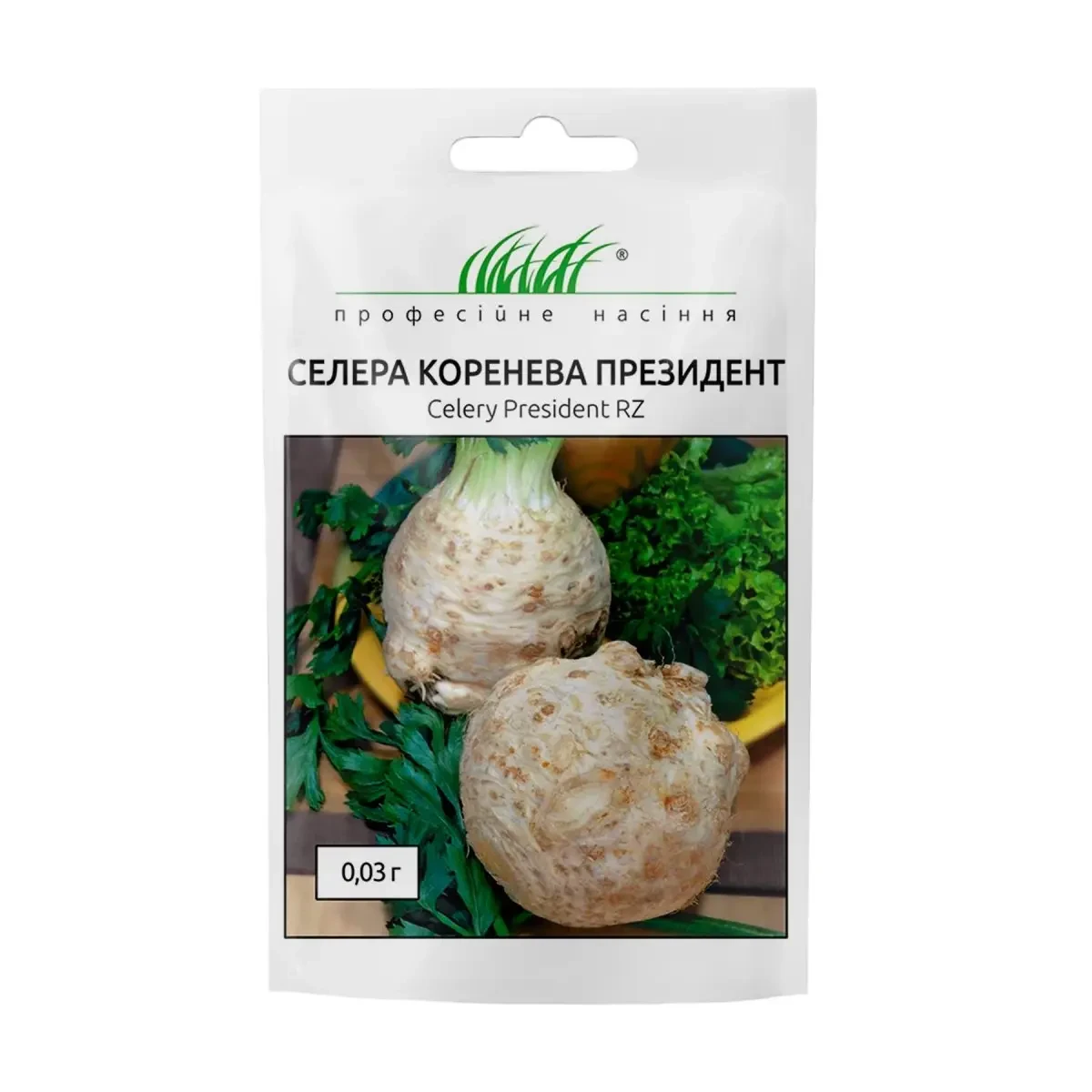 Насіння пряні трави Сельдерей (Селера) Президент 0,03г