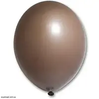 Воздушный латексный шар без рисунка пастель 10 дюймов светло-коричневый Мокко