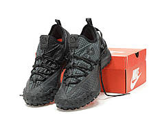 Зимові Чоловічі Кросівки Nike ACG Mountain Fly Low Anthracite / Найк АСГ Маунтін Флай Антрасайт Низькі Сірі, фото 4