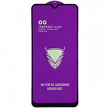 Захисне скло Honor 9A-проклейка по всій поверхні, чорне