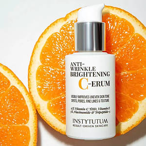 Суперконцентрований серум з вітаміном С Instytutum Anti-wrinkle brightening C-erum 30ml