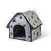 Будиночок для котів Pet Style "HUT" 47х43х40 Сірий, фото 6