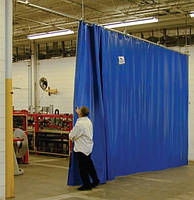 Штори для складу з ПВХ. Будь-які розміри, колір, щільність і фурнітура.