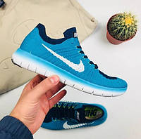 Кроссовки Nike Free Run Flyknit Blue