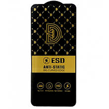 Захисне скло Motorola Moto G13 проклеювання по всій поверхні, чорне