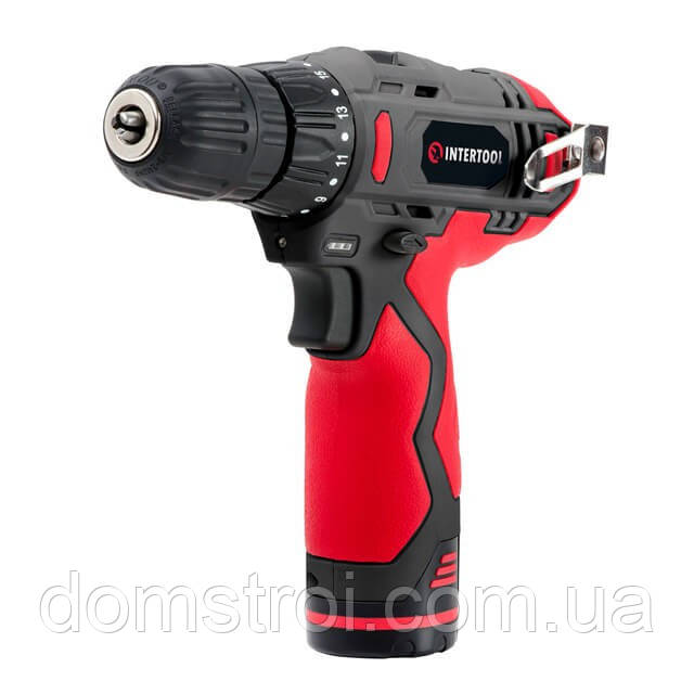 Шурупокрут акумуляторний 12 В INTERTOOL DT-0310 - фото 5 - id-p663894345