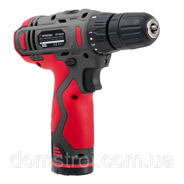 Шурупокрут акумуляторний 12 В INTERTOOL DT-0310 - фото 8 - id-p663894345