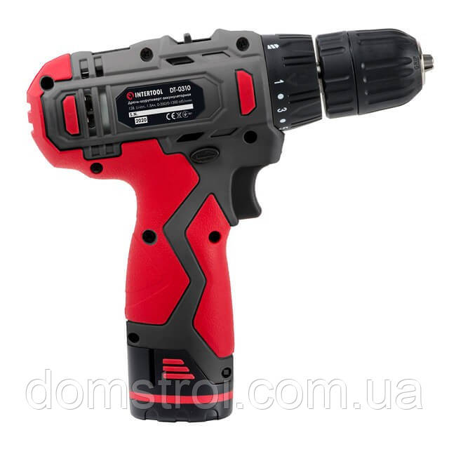 Шурупокрут акумуляторний 12 В INTERTOOL DT-0310 - фото 10 - id-p663894345