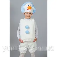 Карнавальний костюм сніговик сніговик 98 см і прокат 200 грн