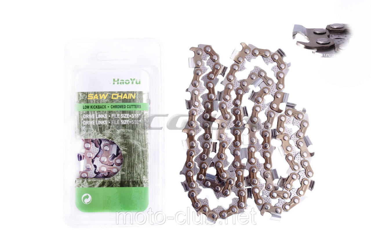 Ланцюг пиляльний 3/8, 1,6 mm, 68зв, під шину 18" (45 см) для бензопили Goodluck 5200 "STOHF PRO", фото 1