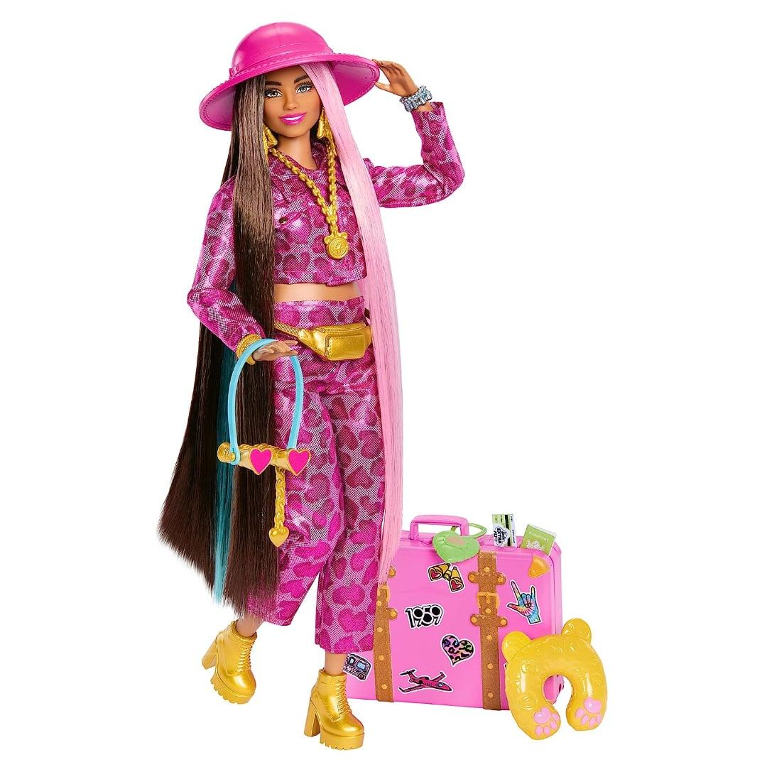 Лялька Барбі Екстра Подорож Сафарі Barbie Extra Fly Safari Travel Fashion Doll