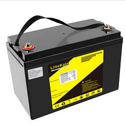 Аккумулятор LiFePO4, LiitoKala, 12V 100Ah, с LCD дисплеем, BMS smart плата
