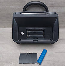 Радіоприймач з USB Everton RT-819 + ліхтарик +соняна батарея, фото 3